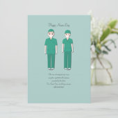 ハッピーナースの日挨拶状 (スタンド正面)