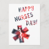 ハッピーナースの日 BOKEH ポストカード (正面)