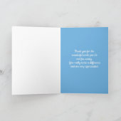 ハッピーナースウィークありがとう《植物》百日草花 カード (内部)