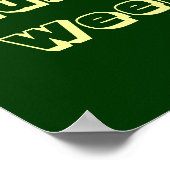 ハッピーナースウィークバナーポスター赤いチューリップ ポスター (角)