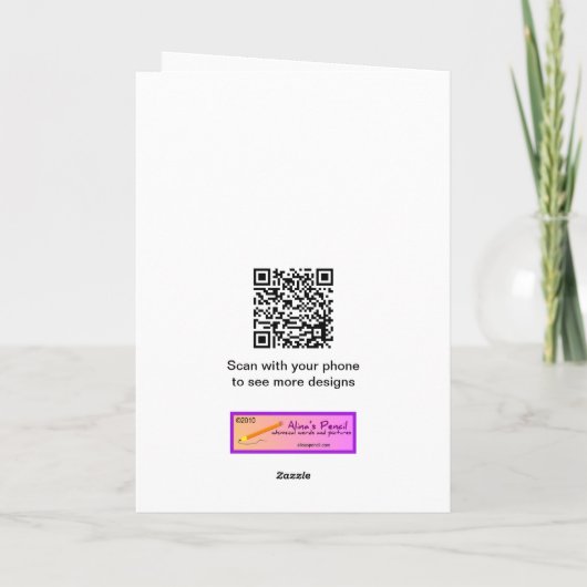 ハッピーナースウィークマンガ猫ナースサンキューカード サンキューカード (裏面)