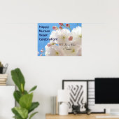 ハッピーナースズウィークお祝いポスター愛ナース ポスター (ホームオフィス)