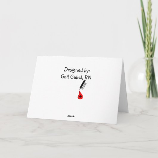 ハッピーナースズウィークカードII カード (裏面)