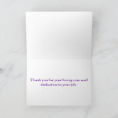 ハッピーナースデイカバリヤキングシャルズカード カード (内部)