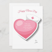 ハッピーナースデイカード 招待状 (正面/裏面)