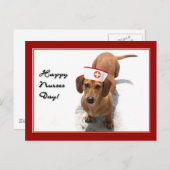 ハッピーナースデイダシュント葉書 ポストカード (正面/裏面)