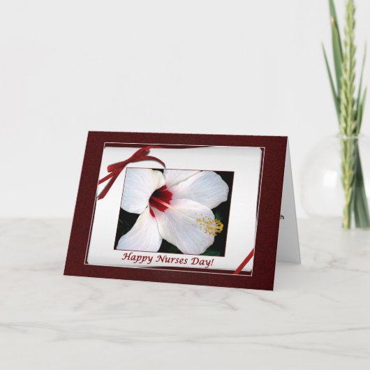 ハッピーナースデイフローラ カード (正面)