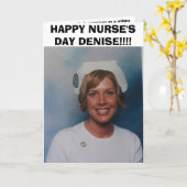 ハッピーナースデーデニーズ!!! カード (黄色い花)