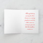 ハッピーナースデーナース付きナース帽 サンキューカード (内部)