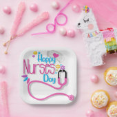 ハッピーナースデー ペーパープレート (パーティー)