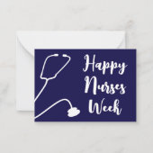 ハッピーナース週間のナース評価 ノートカード (正面)