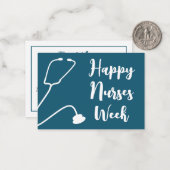 ハッピーナース週間のナース評価 ノートカード (正面/裏面インサイチュ)