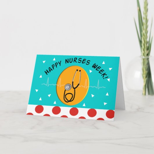 ハッピーナース週間グリーティングカード2 カード (正面)