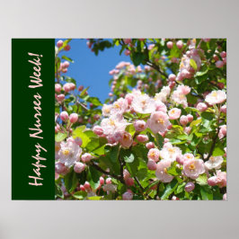 ハッピーナース週間！アートプリント看護ありがとう ポスター