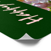 ハッピーナース週間！アートプリント看護ありがとう ポスター (角)