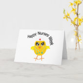 ハッピーナース週間 カード (黄色い花)