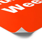 ハッピーナース週間！ポスター私たちは私たちのナースチューリップが大好き ポスター (角)