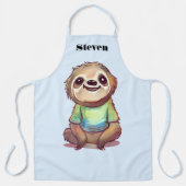 ハッピーニコニコリラックスクス エプロン (正面)