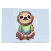 ハッピーニコニコリラックスクス ラージペーパーバッグ (裏面)