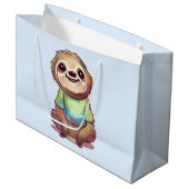 ハッピーニコニコリラックスクス ラージペーパーバッグ (正面アングル)