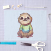 ハッピーニコニコリラックスクス 薄葉紙 (クラフト)