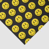 ハッピーニニング顔おもしろい任意の背景色 薄葉紙 (詳細)