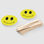 ハッピーニニング顔 おもしろい ハンドファン (組立なし)