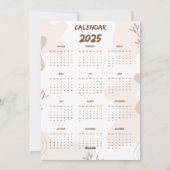 ハッピーニャー2025かわいい猫のホリデーカード シーズンカード (裏面)