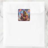 ハッピーニューイヤクランプス スクエアシール (バッグ)