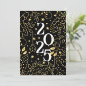 ハッピーニューイヤーお祝い 招待状 (スタンド正面)