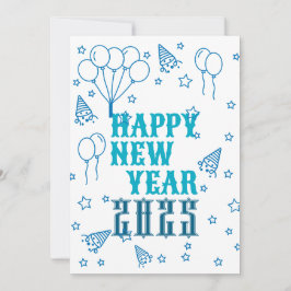 ハッピーニューイヤーお祝い 招待状