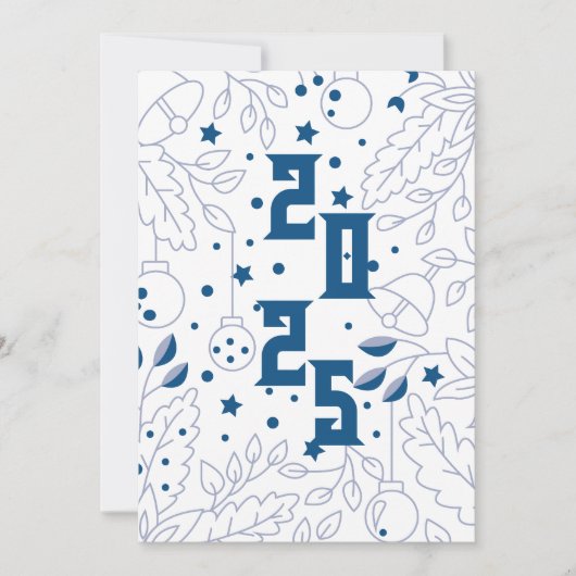 ハッピーニューイヤーお祝い 招待状 (正面)