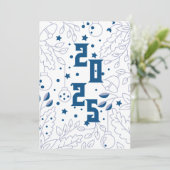 ハッピーニューイヤーお祝い 招待状 (スタンド正面)