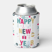 ハッピーニューイヤーお祝い 缶クーラー (缶正面)