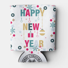 ハッピーニューイヤーお祝い 缶クーラー