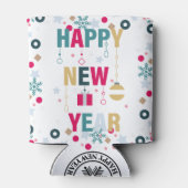 ハッピーニューイヤーお祝い 缶クーラー (裏面)