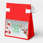 ハッピーニューイヤーのテントのお願いボックス フェイバーボックス (裏面サイド)