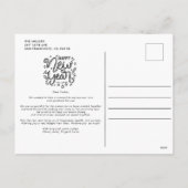 ハッピーニューイヤーはがき シーズンポストカード (裏面)