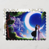 ハッピーニューイヤーイブ シーズンカード (正面/裏面)
