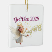 ハッピーニューイヤーオーナメント セラミックオーナメント (右)