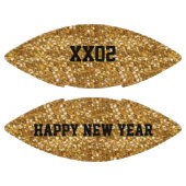 ハッピーニューイヤーカスタマイズサッカー アメリカンフットボール (パネル)