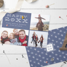 ハッピーニューイヤーカスタム写真テンプレート