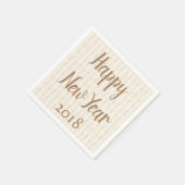 ハッピーニューイヤーガラ スタンダードカクテルナプキン (角)