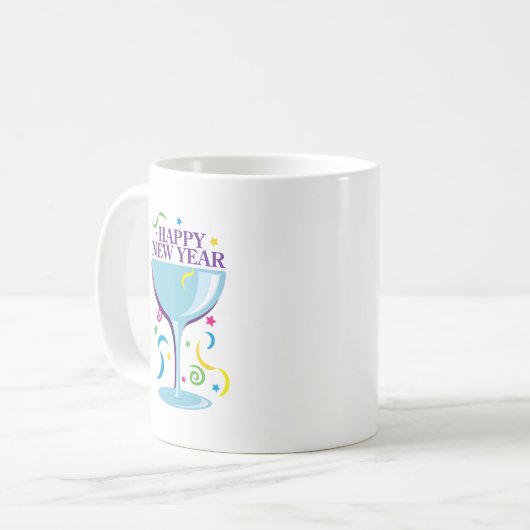 ハッピーニューイヤーギア コーヒーマグカップ (正面左)