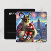 ハッピーニューイヤークランプス シーズンカード (正面/裏面)