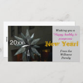 ハッピーニューイヤークリスタルスターカード シーズンカード (正面/裏面)