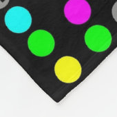 ハッピーニューイヤーグリーティングスモールフリースブランケット フリースブランケット (角)