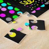 ハッピーニューイヤーグリーティングパズル20.3 cm X 25.4 cm ジグソーパズル (側面)