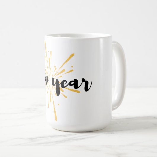 ハッピーニューイヤーコーヒーマグ コーヒーマグカップ (正面右)