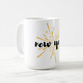 ハッピーニューイヤーコーヒーマグ コーヒーマグカップ (正面左)